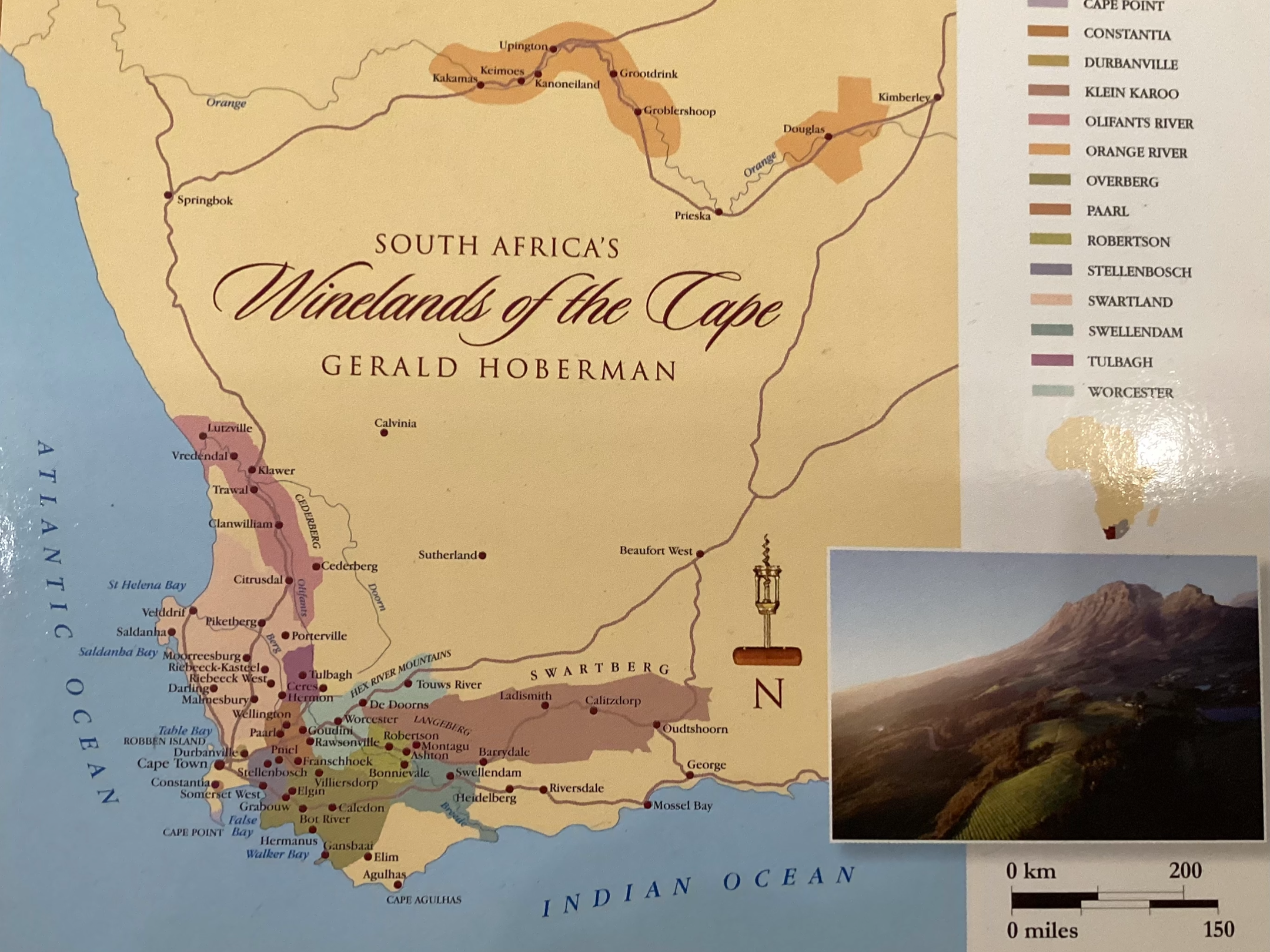 Western Cape Wine Area